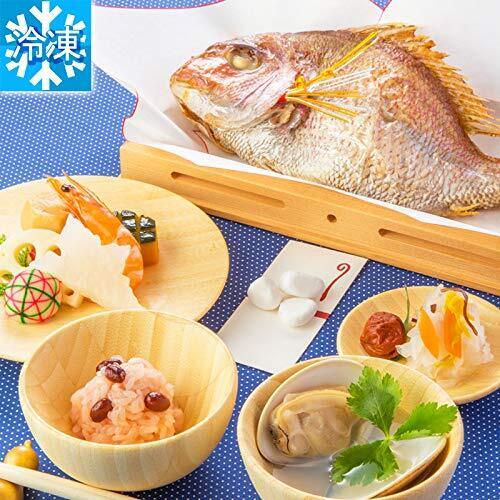 お食い初め料理セット ももかブルー(冷凍) ※お料理のみです。容器は付属いたしません(福石入れも付属致しません) 季膳味和/ときぜんみわ,お食い初め,やり方,