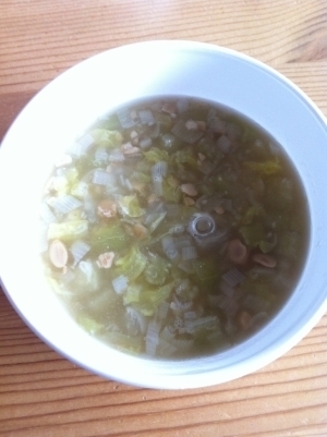 《離乳食後期》納豆入りお味噌汁♥,10ヶ月,離乳食,
