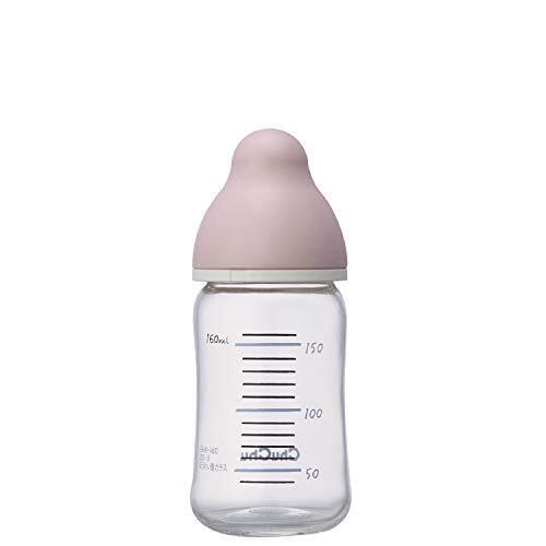 チュチュベビー 【耐熱ガラス製 160mL】チュチュ 広口タイプ耐熱ガラス製哺乳びん 160mL【0歳~離乳期まで乳首のサイズアップ不要】 0か月~ 耐熱ガラス製 160ml,哺乳瓶,選び方,