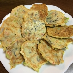 離乳食 後期 手づかみ~お好み焼き~,10ヶ月,離乳食,