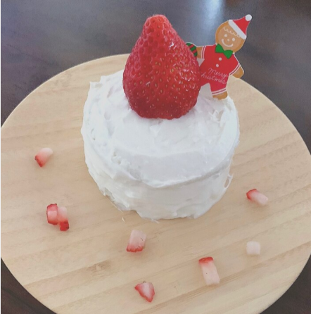 離乳食中期 ケーキ 簡単 クリスマス 誕生日 ,クリスマス,0歳,はじめて