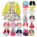 カーターズ Carter's カーディガン 半袖 ロンパース ワンピース 2点セット ベビー服 女の子 19デザイン 6m 9m 12m 18m 24m【ネコポス可】【子供服専門店 ロンパース かわいい 新生児 服 プレゼント 内祝い 幼稚園 保育園 通園 グッズ UV対策 ベビーギフト 秋冬 acefad】,ベビー服,海外ブランド,
