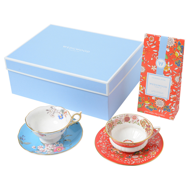 ウェッジウッドのティーカップと紅茶のセット,内祝い,紅茶,