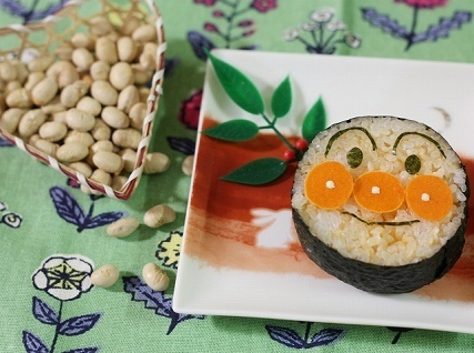 アンパンマン恵方巻き,キャラ,おにぎり,レシピ