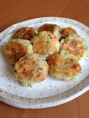 離乳食後期♪じゃがいもとツナのお焼き,離乳食,後期,