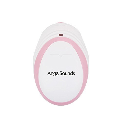 胎児超音波心音計 エンジェルサウンズ Angelsounds JPD-100S mini　(ピンク),妊娠20週,エコー,