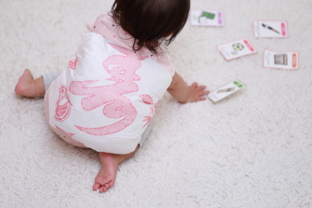 一升餅を背負う赤ちゃん,1歳児,