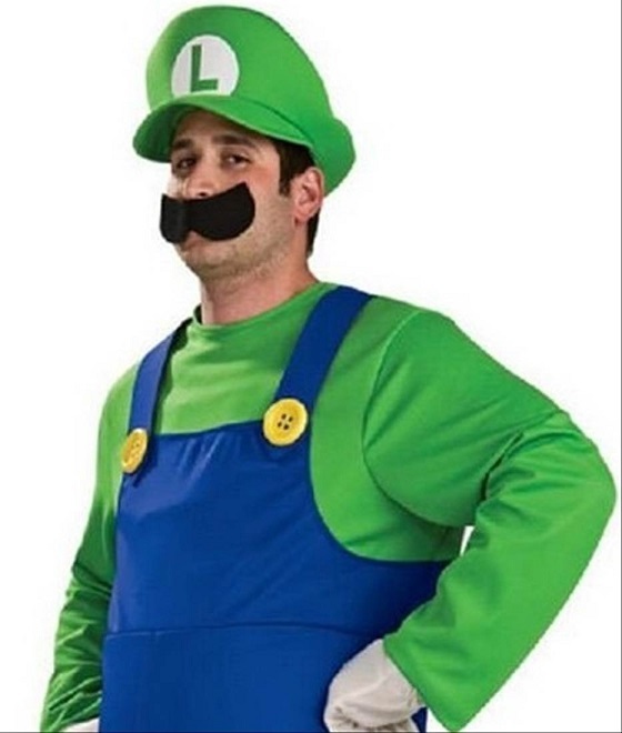 ルイージのコスプレ,ハロウィン,コスチューム,大人