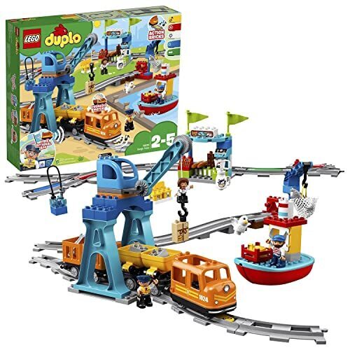 レゴ(LEGO) デュプロ キミが車掌さん! おしてGO機関車スーパーデラックス クリスマスプレゼント クリスマス 10875 おもちゃ ブロック プレゼント幼児 赤ちゃん 電車 でんしゃ 男の子 女の子 2歳~5歳,3歳,男の子,おもちゃ