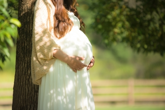 妊婦さんの写真,妊娠34週,