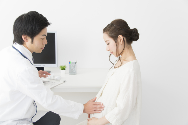 受診の様子,妊娠,38週,