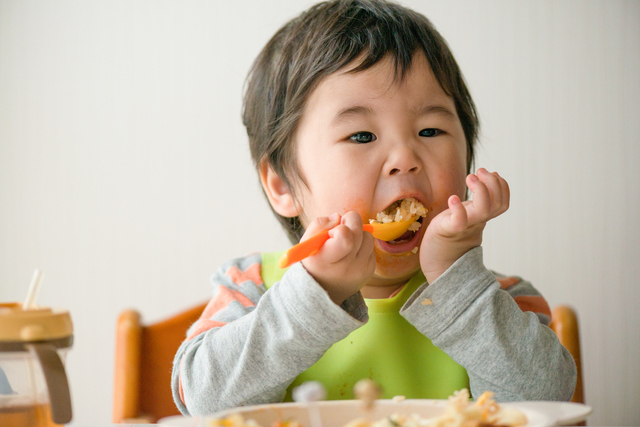 ご飯を食べる男の子,コツ,好き嫌い,なくす