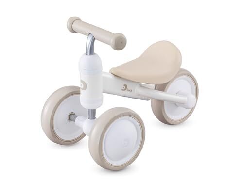 【公式】アイデス D-Bike mini ワイド 三輪車 ペダルなし 屋内 幼児 赤ちゃん 男の子 女の子 ギフト プレゼント (ベージュ),三輪車,1歳,