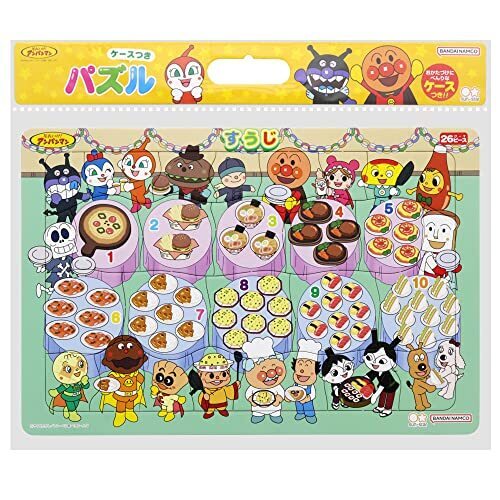 サンスター文具 知育パズル すうじ それいけ!アンパンマン 6430010A,子ども,パズル,