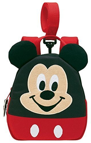 スケーター ダイカット リュックサック スウェット素材 ハーネス付 ミッキー ディズニー RNHD1,子ども,ハーネス,迷子防止ひも