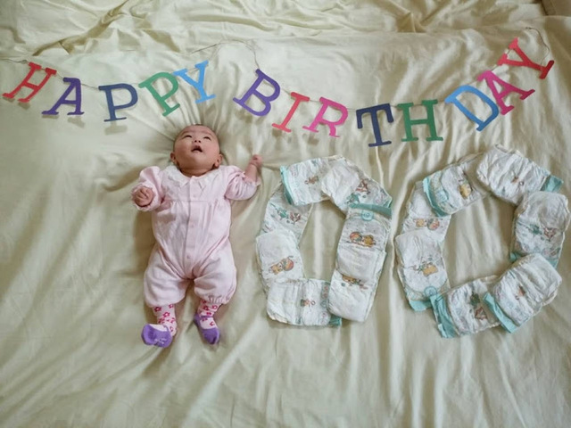 生後100日,生後,3ヶ月,赤ちゃん