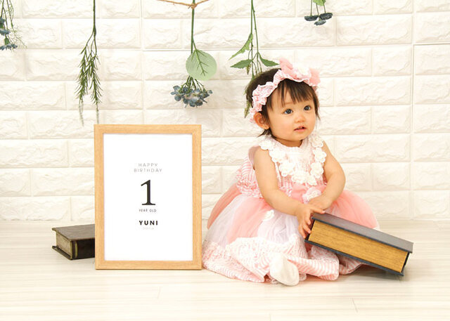 スタジオマリオ,1歳誕生日,写真,