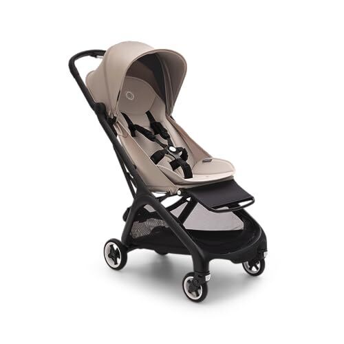 bugaboo バガブー バタフライ コンプリート ブラック (シート : デザートトープ/サンキャノピー :デザートトープ) b型 (軽量/ワンタッチ 折り畳み/コンパクト) 正規品 butterfly,B型ベビーカー ,