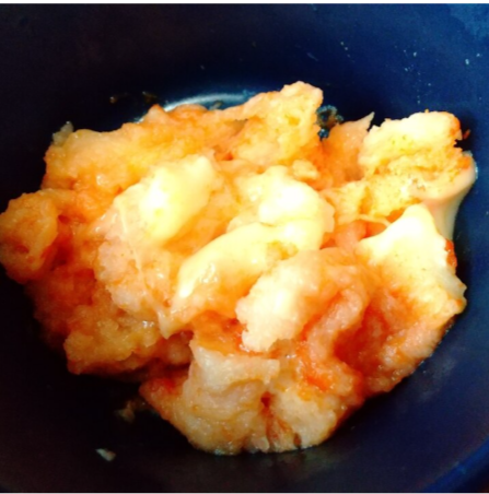 離乳食後期~レンジで簡単パングラタン,離乳食,グラタン,