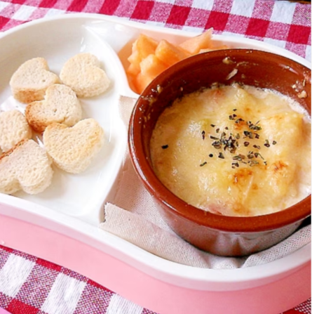 離乳食後期~完了期☆ポテトチーズグラタン,離乳食,グラタン,