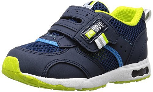 [キャロット] スニーカー 運動靴 2E/3E 幅広 14~21cm 0.5cm有 キッズ 男の子 女の子 CR C2146,2175 3Eネイビー 18.0 cm 3E,子供,靴,おすすめ