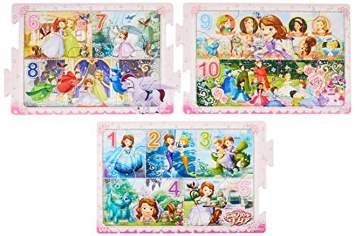 エポック社 【アポロのステップパノラマパズル】 ちいさなプリンセス ソフィア/すうじ 8/12/16ピース こども向けパズル 24-128 STマーク認証 おかたづけ袋付き 3歳以上 おもちゃ EPOCH,ちいさなプリンセスソフィア ,おもちゃ,