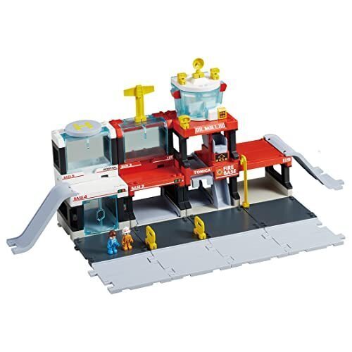 タカラトミー(TAKARA TOMY) 『 トミカ トミカタウン 出動! 消火! レスキューベース 』 ミニカー 車 おもちゃ 3歳以上 玩具安全基準合格 STマーク認証 TOMICA,トミカ,おもちゃ,
