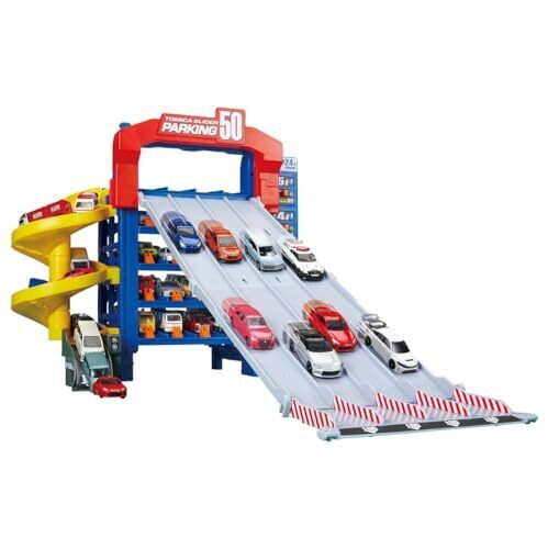 タカラトミー(TAKARA TOMY) トミカ スライダーパーキング50 ミニカー おもちゃ 3歳以上,トミカ,おもちゃ,