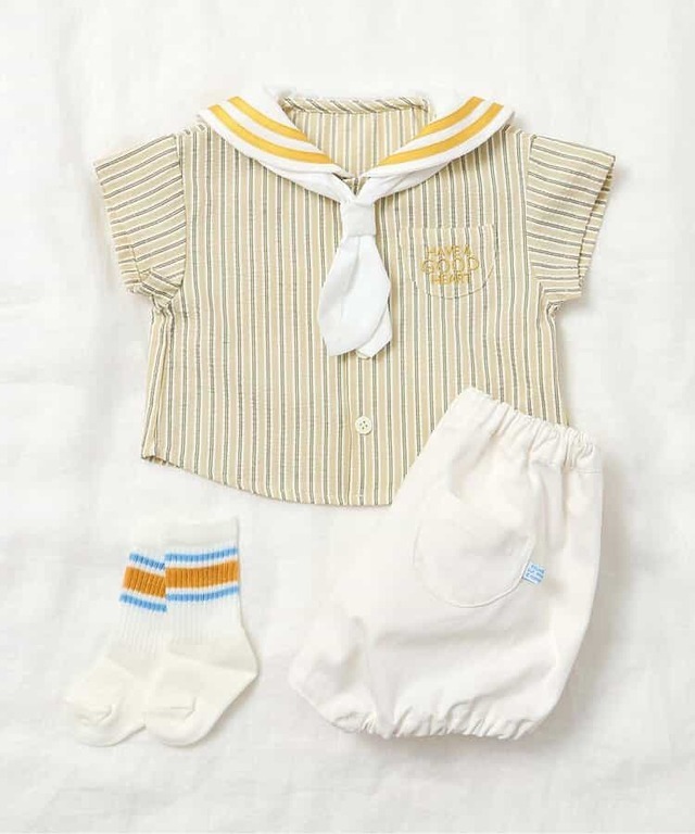 セーラーセットアップ,ベビー服,ブランド,