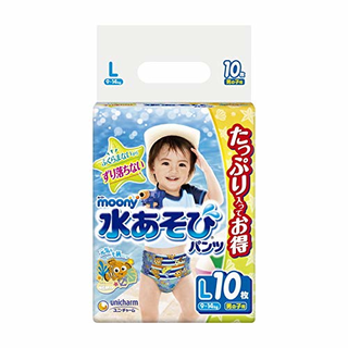 ムーニー 水あそびパンツ 男の子用 Lサイズ