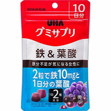 UHA グミサプリ 鉄＆葉酸