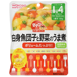 BIGサイズのグーグーキッチン白身魚団子と野菜のうま煮100g