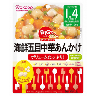 BIGサイズのグーグーキッチン海鮮五目中華あんかけ100g