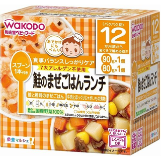 栄養マルシェ 鮭のまぜごはんランチ 90g+80g