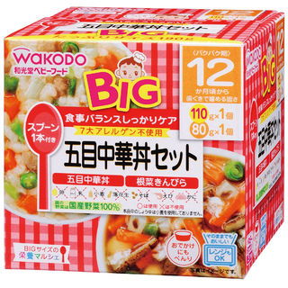 BIGサイズの栄養マルシェ 五目中華丼セット 110g+80g