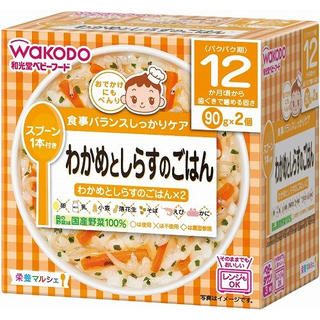 栄養マルシェ わかめとしらすのごはん 90g×2