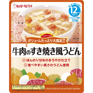 ハッピーレシピ 牛肉のすき焼き風うどん 120g