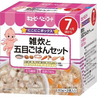 にこにこボックス 雑炊と五目ごはんセット 60g×2個入り