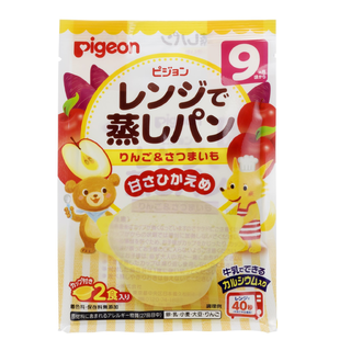 レンジで蒸しパン りんご&さつまいも 2食入り