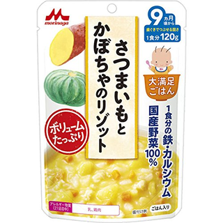 大満足ごはん さつまいもとかぼちゃのリゾット 1食分120g