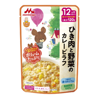大満足ごはん ひき肉と野菜のカレーピラフ 1食分120g