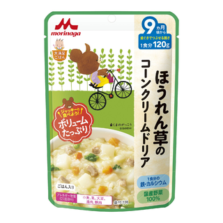 大満足ごはん ほうれん草のコーンクリームドリア 鶏レバー入り 1食分120g