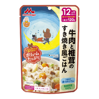 大満足ごはん 牛肉と椎茸のすき焼き風ごはん 1食分120g