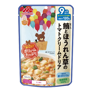 大満足ごはん 鮪とほうれん草のトマトクリームドリア 1食分120g