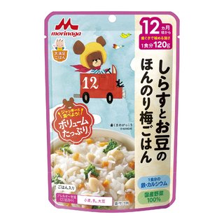 大満足ごはん しらすとお豆のほんのり梅ごはん 1食分120g