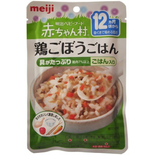 赤ちゃん村 レトルトパウチシリーズ AP-23 鶏ごぼうごはん 80g
