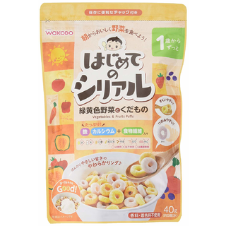 はじめてのシリアル緑黄色野菜とくだもの40g