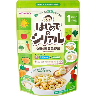 はじめてのシリアル6種の緑黄色野菜40g