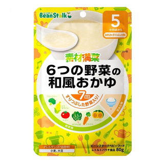 素材満菜6つの野菜の和風おかゆ80g