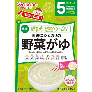 手作り応援 国産コシヒカリの野菜がゆ 5.0g×10包